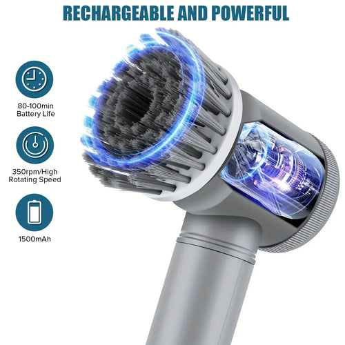 ElectricScrub Decentials - Brush Heads, Electric Cleaning Brush.